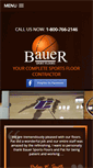 Mobile Screenshot of bauerfloor.com